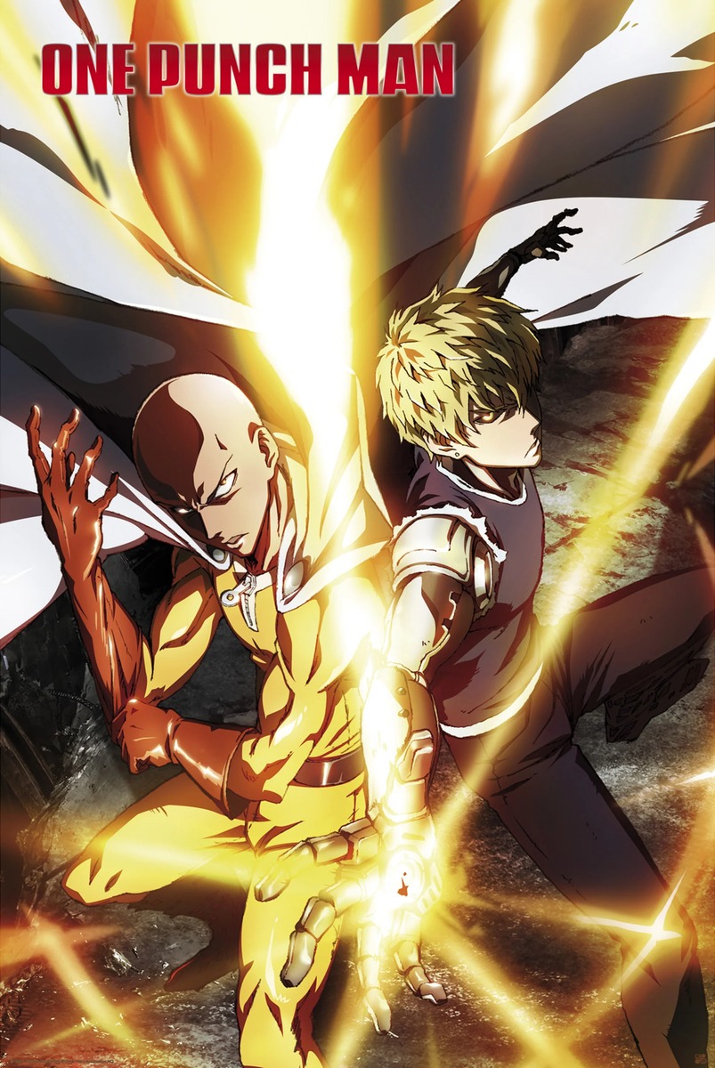 ONE PUNCH MAN - Saitama & Genos ( Abystyle Abysse Corp. - Poster Maxi 91,5x61 cm )