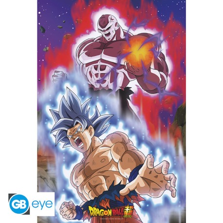 DRAGON BALL SUPER - Goku vs Jiren ( Abystyle Abysse Corp. - Poster Maxi 91,5x61 cm )