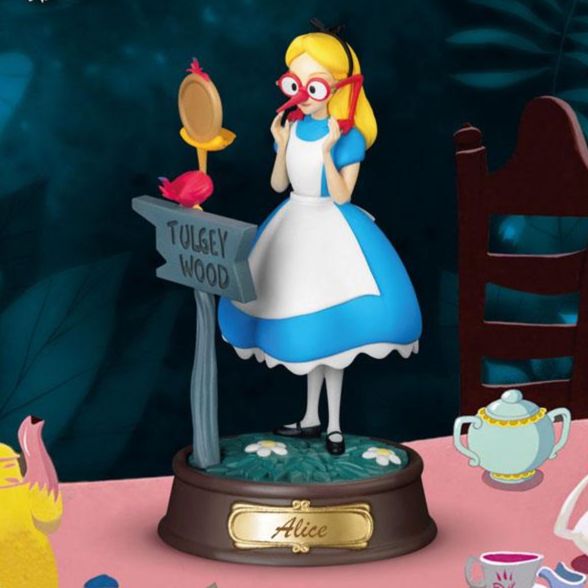 Alice nel paese delle meraviglie - Alice con gli Occhiali - 10 cm