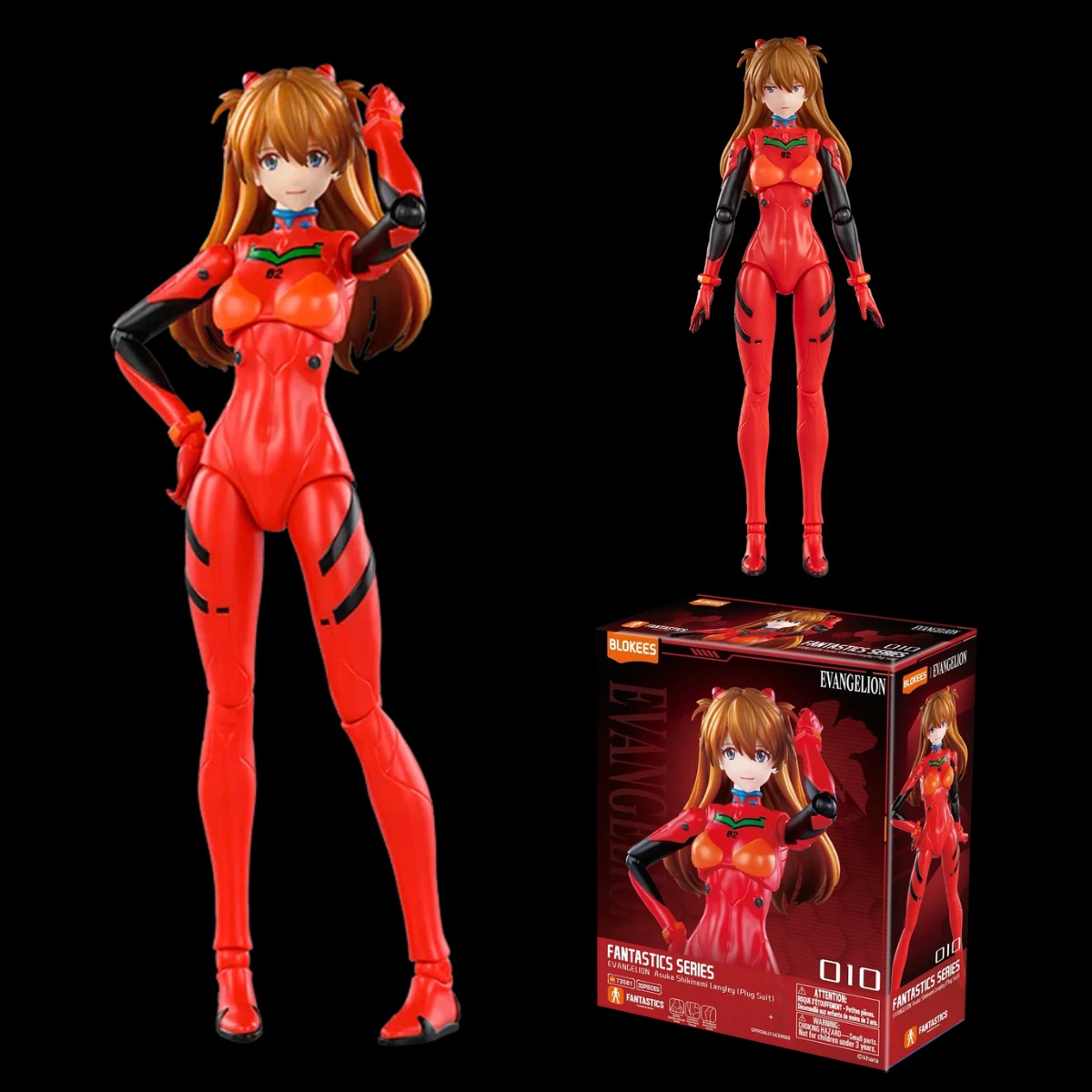 Asuka Shikinami Langley Plug Suit - Evangelion Fantastic Series Vol. 03