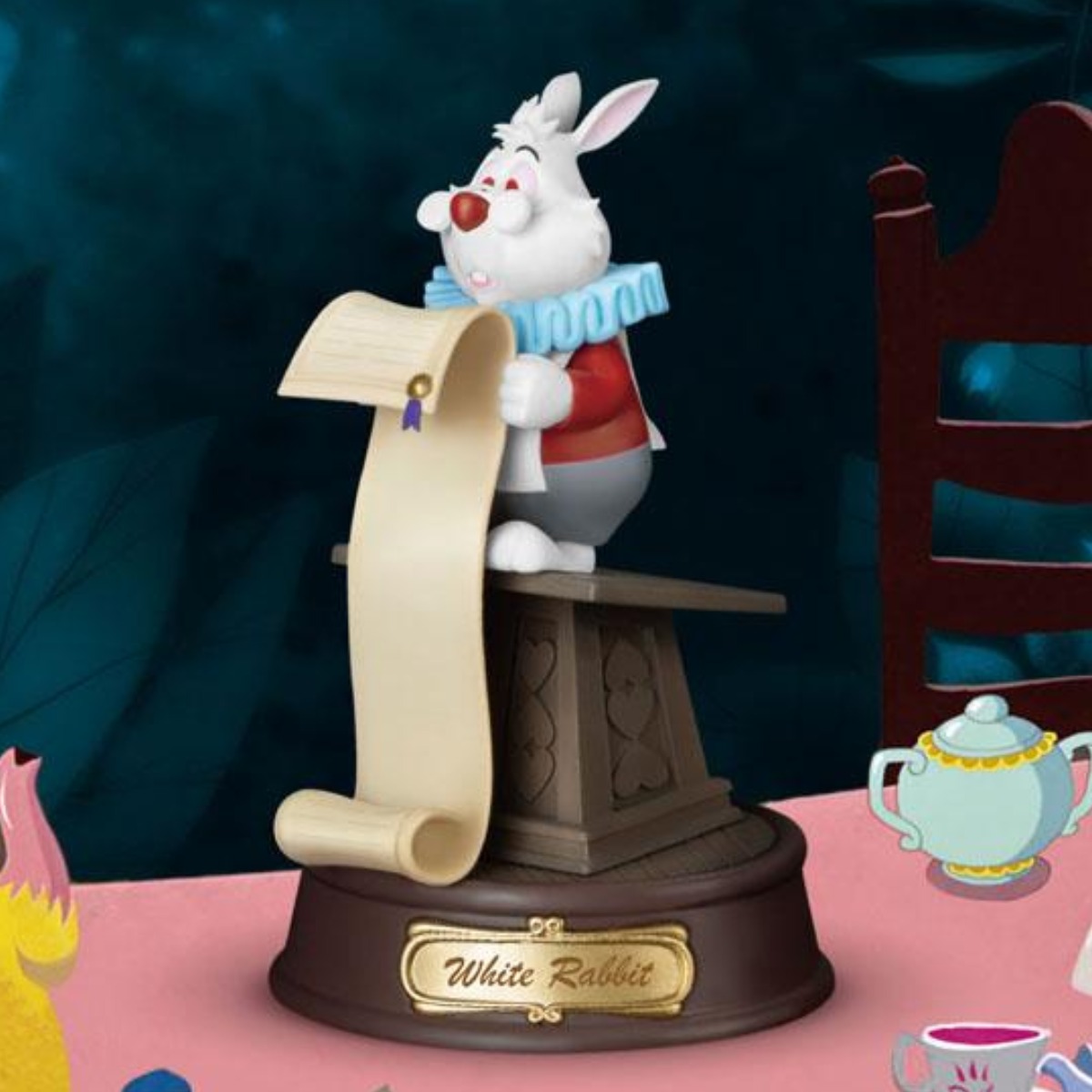 Alice nel paese delle meraviglie - BianConiglio - 10 cm