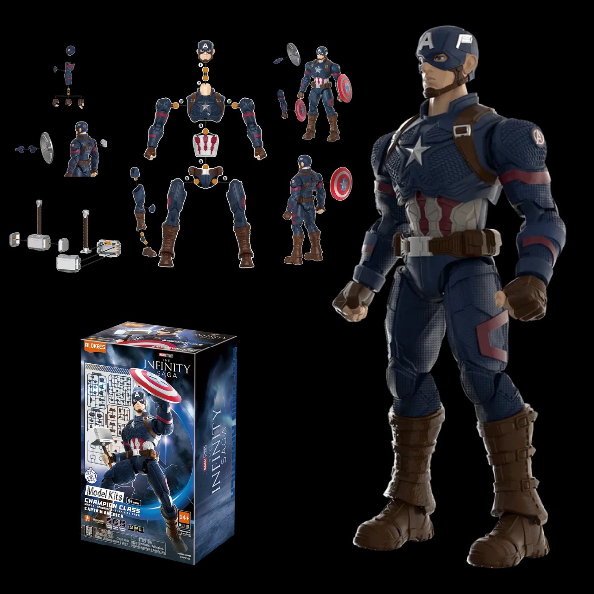 Capitan America Captain America - Infinity Saga - Champion Class Vol.03