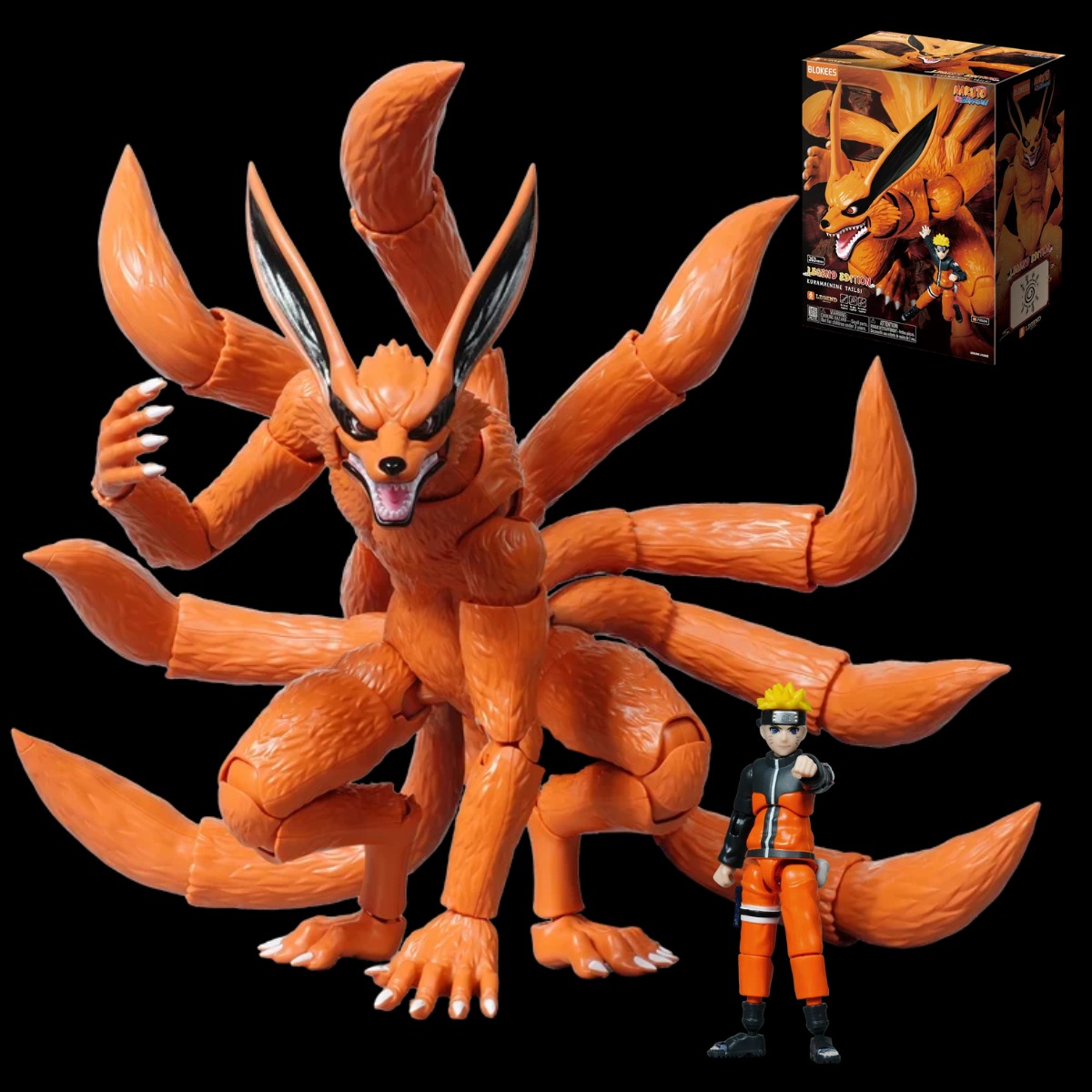 Kuruma Volpe 9 code + Mini Naruto - NARUTO Legend Edition Vol.01