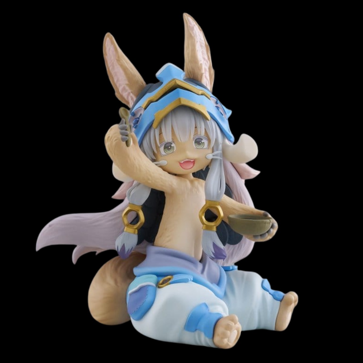 Made in Abyss - Statuetta da scrivania in PVC di Nanachi (versione Mealtime) 13 cm