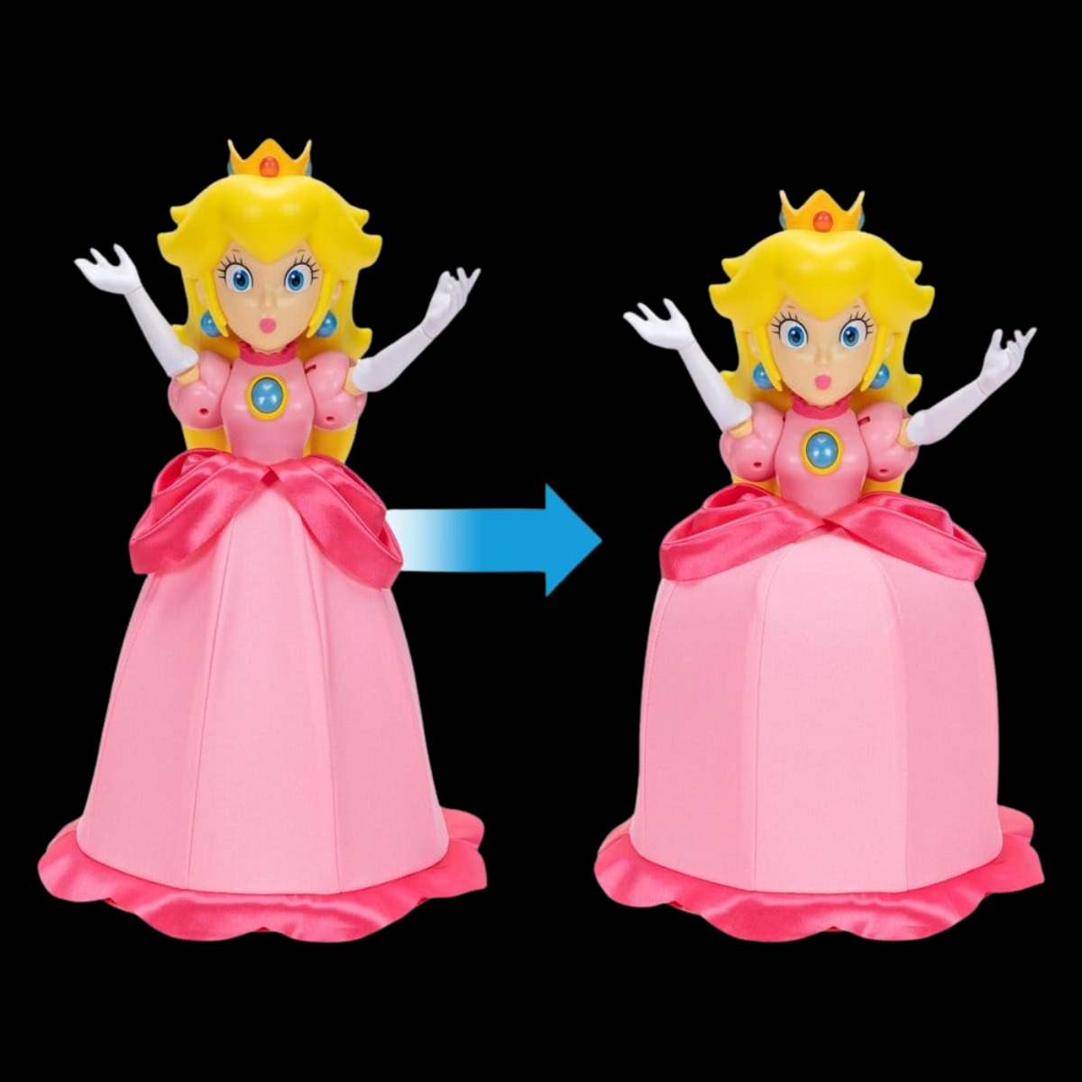 Super Mario Talking Action Figure Yours Truly Princess Peach 36 cm