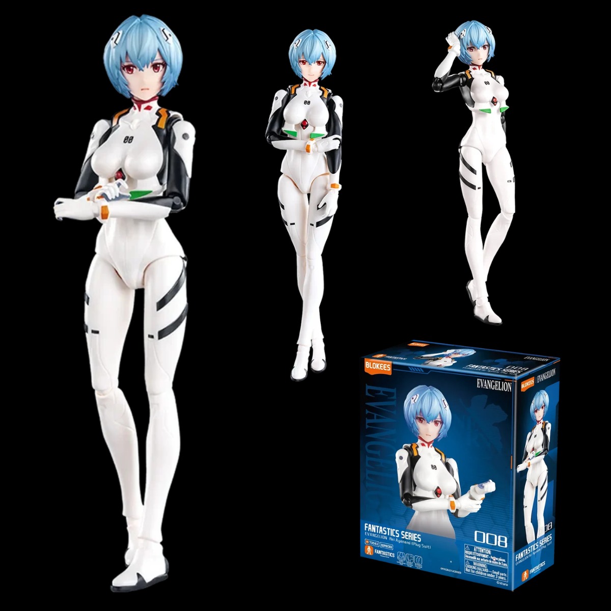 Rei Ayanami Plug Suit - Evangelion Fantastic Series Vol. 01