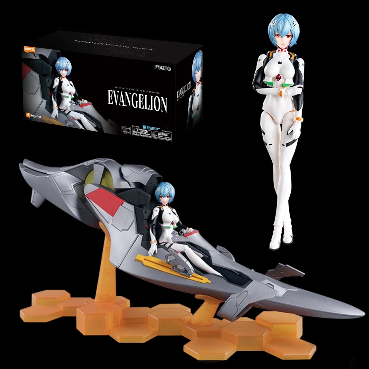 Rei Ayanami Plug Suit + Entry Plug - Evangelion Fantastic Series Vol. 01