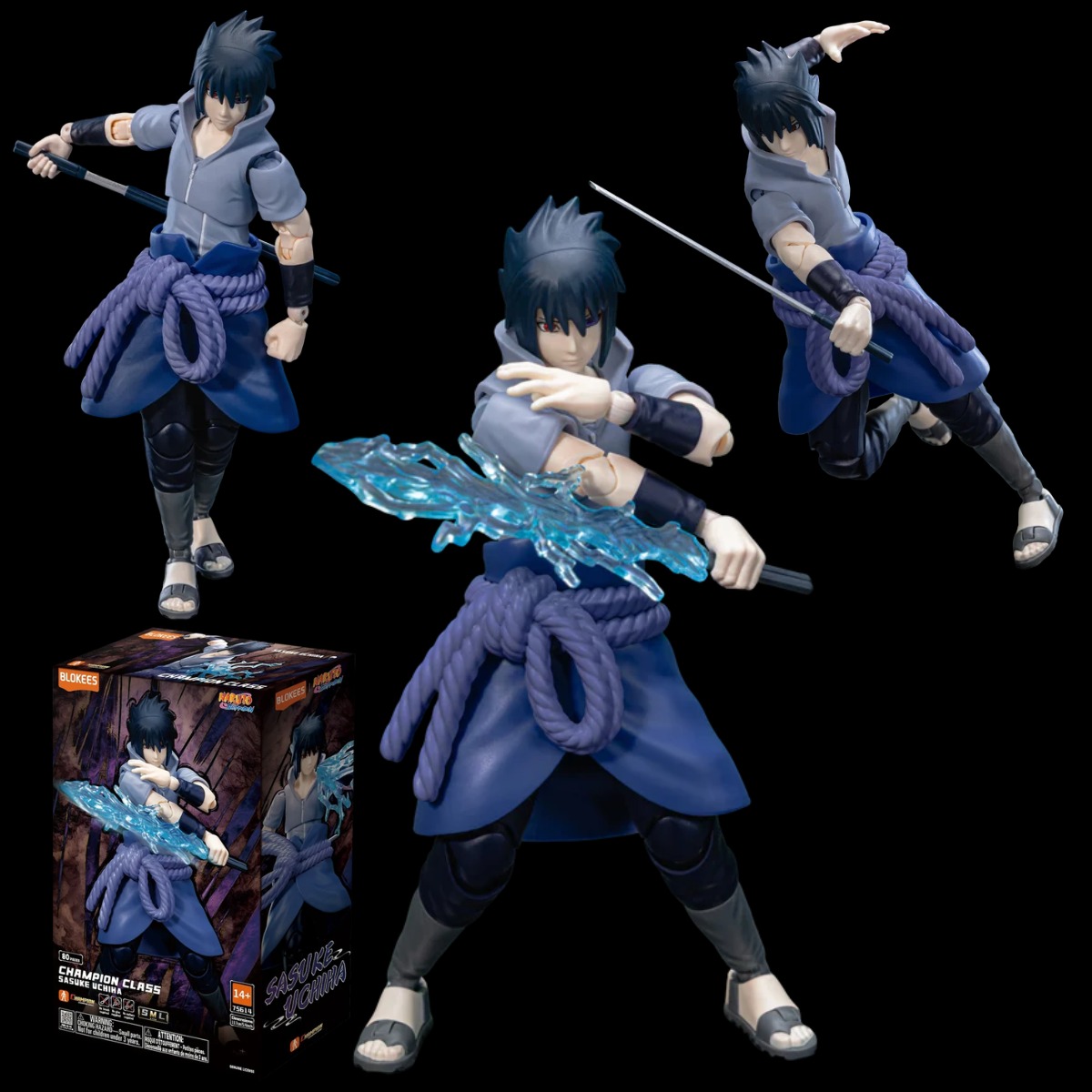 Sasuke Uchiha (2° Stagione) - NARUTO Champion Class Vol.04
